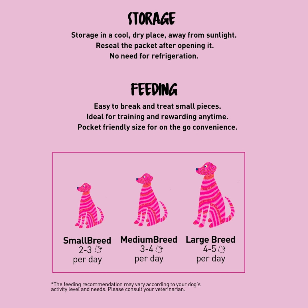 Homiee & Ginger Homiee & Ginger | Jerky Bar | Air Dried Treat For Dogs | Lamb