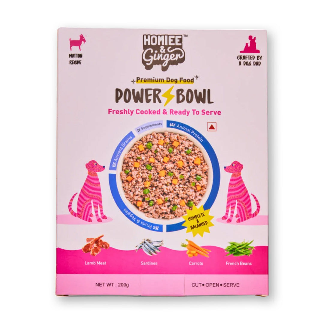 Homiee & Ginger Homiee & Ginger | Power Bowl | Fresh Food for Dogs | Surf & Turf