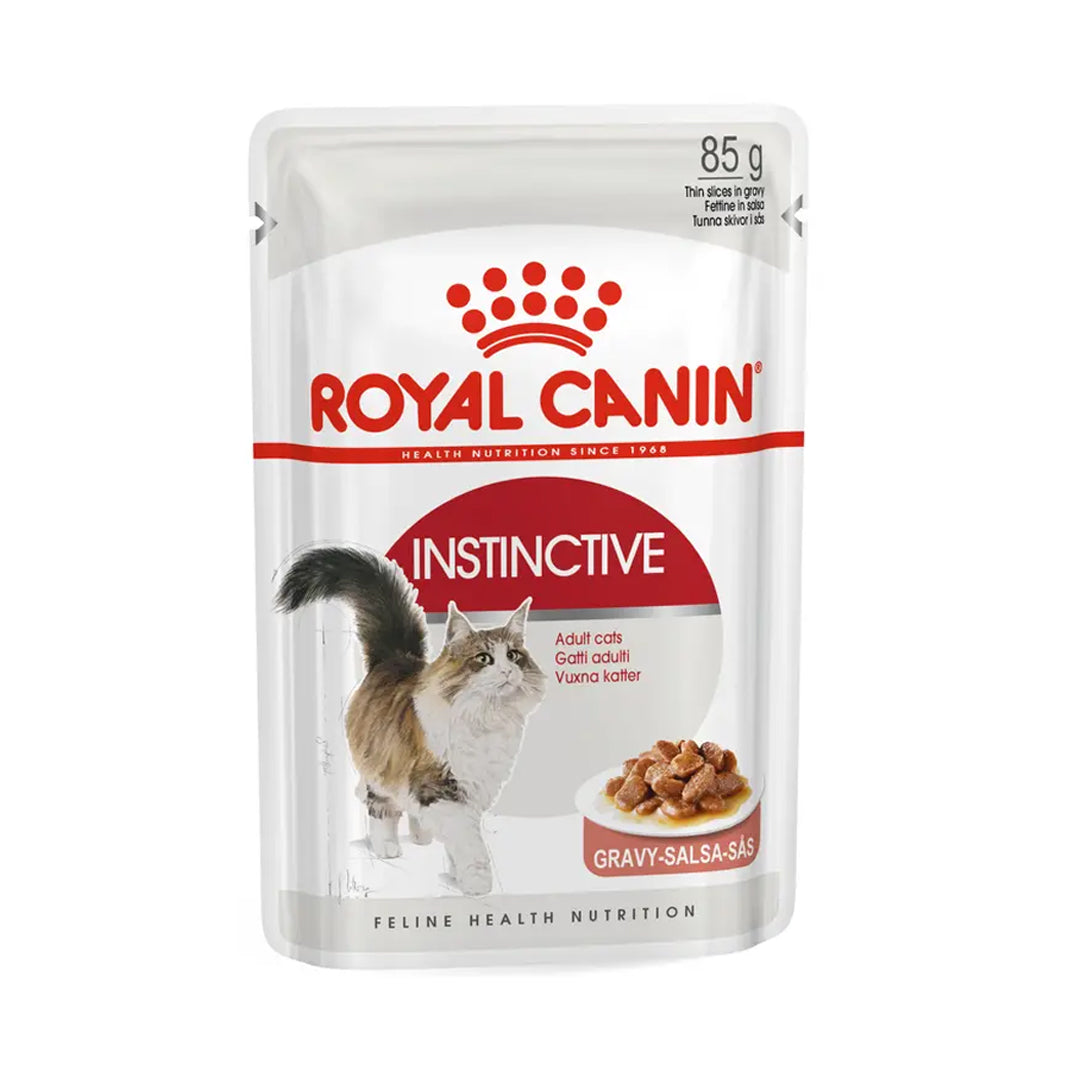 Royal Canin Instinctive Adult Cat Food, 1.02 Kg, Wet Food, Supports Optimal Nutrition for Adult Cats, Promotes Digestive Health