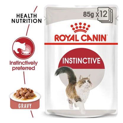Royal Canin Instinctive Adult Cat Food, 1.02 Kg, Wet Food, Supports Optimal Nutrition for Adult Cats, Promotes Digestive Health