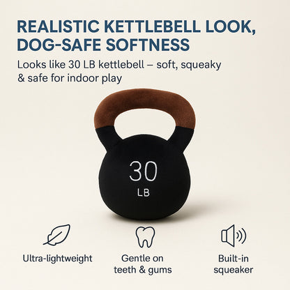 Talking Dog Club  KettleBell - Plush Toy for Dogs