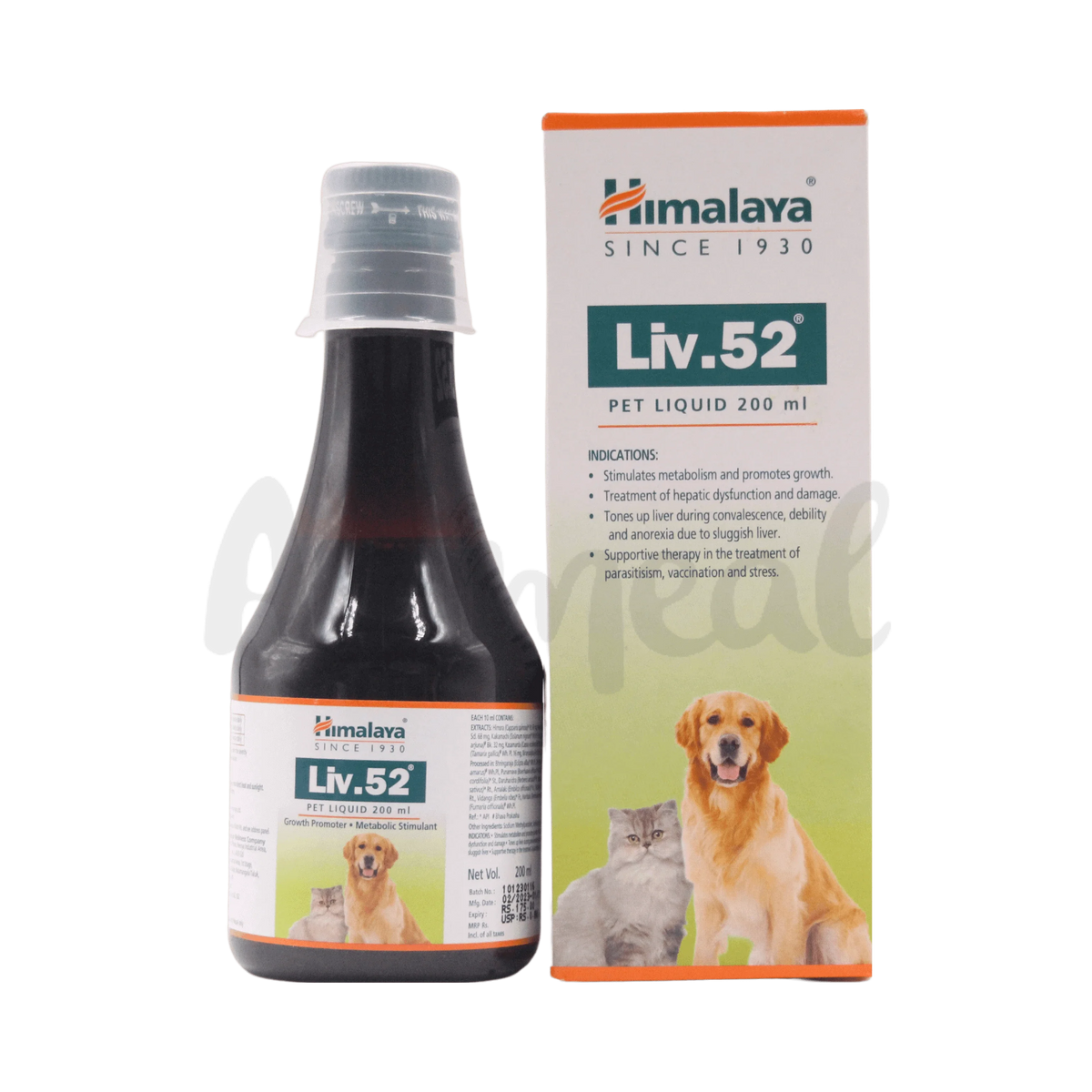 LIV-52 PET SYRUP - Animeal