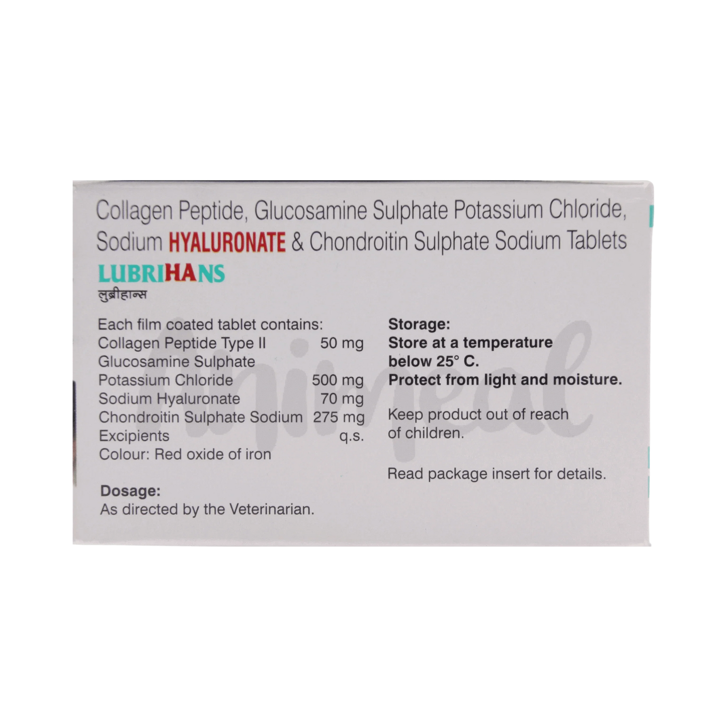 LUBRIHANS TABLET - Animeal