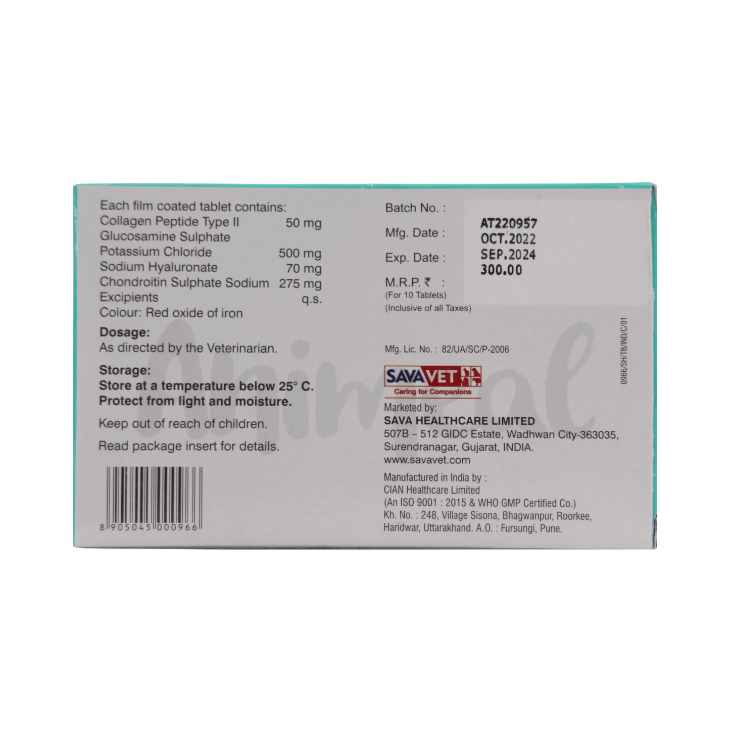 LUBRIHANS TABLET - Animeal