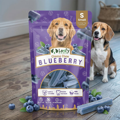 Leafy Paws Cheese Chew - Blueberry