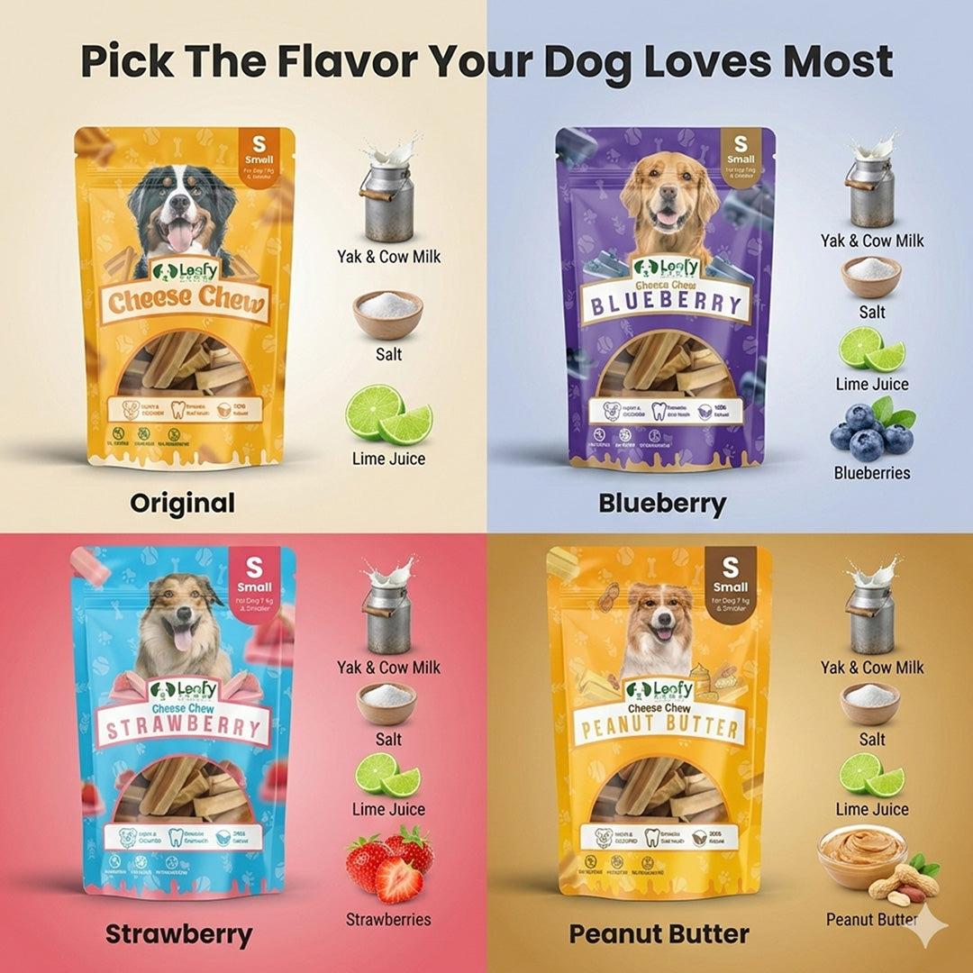 Leafy Paws Cheese Chew - The Original