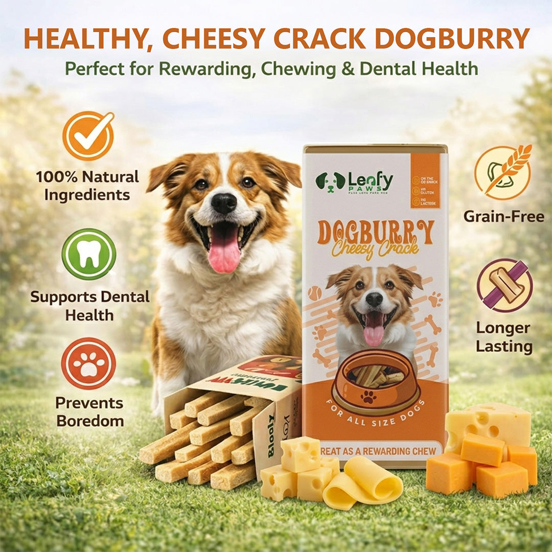 Leafy Paws Dogburry Cheesy Crack