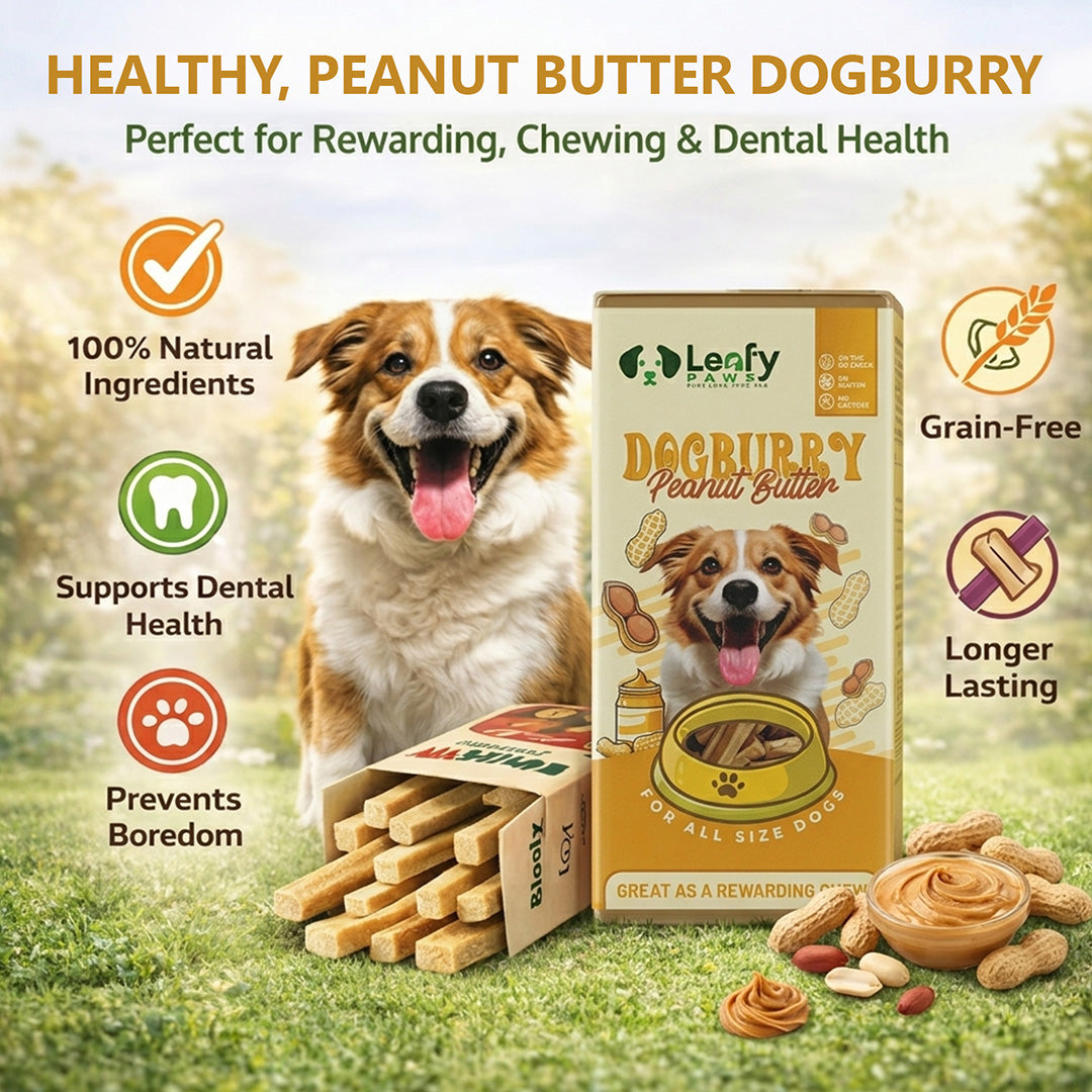 Leafy Paws Dogburry Peanut Butter