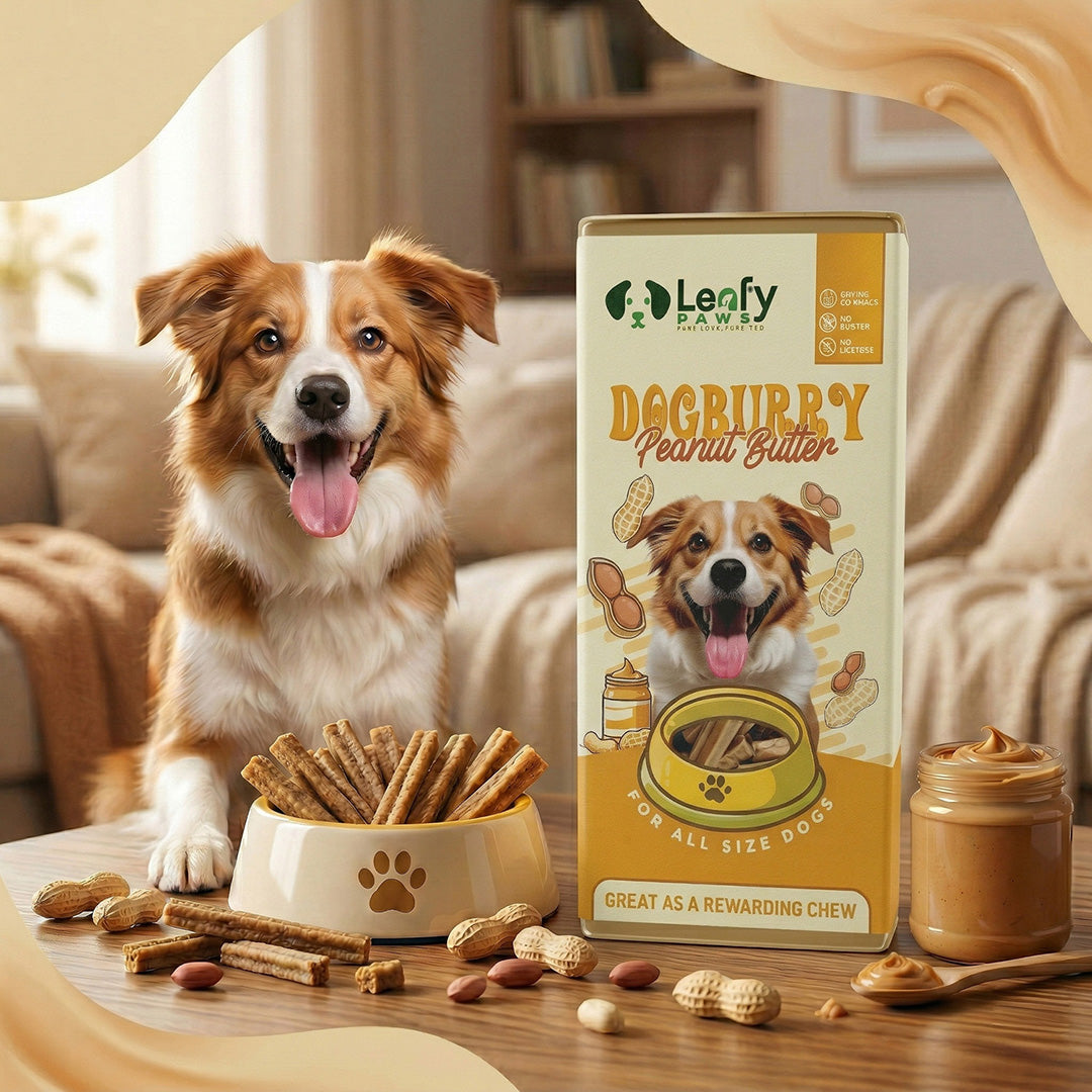 Leafy Paws Dogburry Peanut Butter