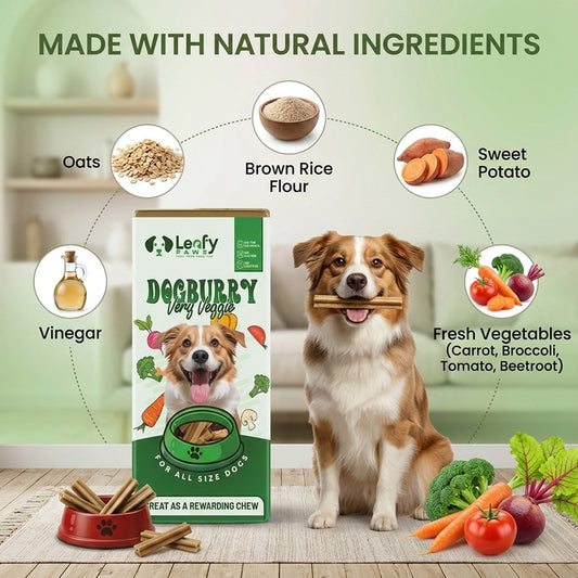 Leafy Paws Dogburry Very Veggie