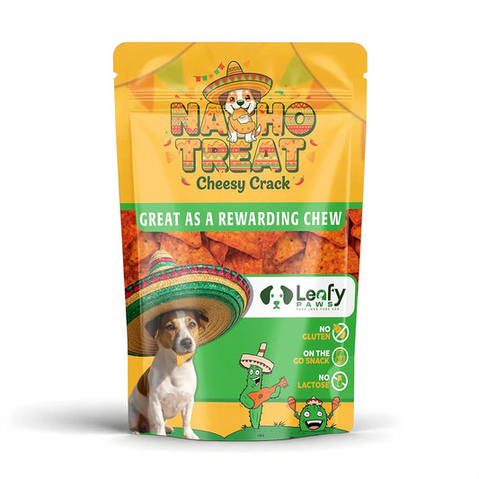 Leafy Paws Nacho Treat Cheesy Crack
