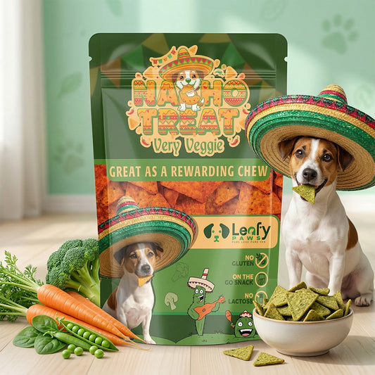 Leafy Paws Nacho Treat Very Veggie