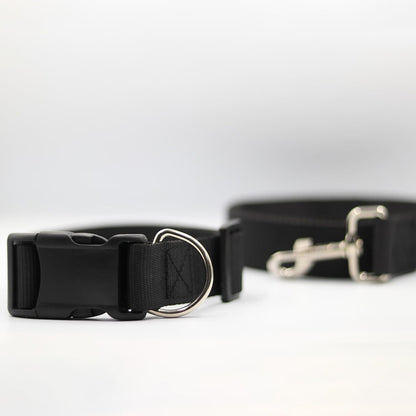 Bravo and Company Leash and Collar | Black