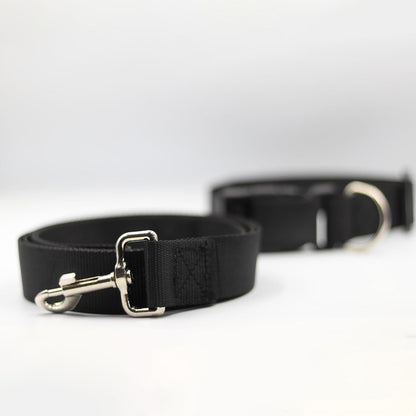 Bravo and Company Leash and Collar | Black