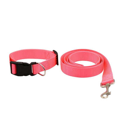 Bravo and Company Leash and Collar | Pink