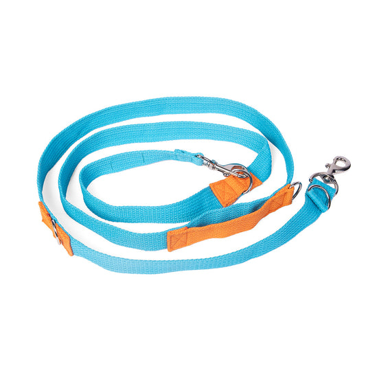 Let's Wag Multi purpose Dog Leash - Cobalt Blue