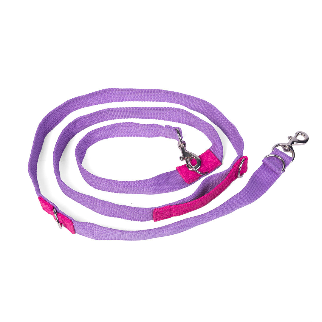Let's Wag Multi purpose Dog Leash - Purple