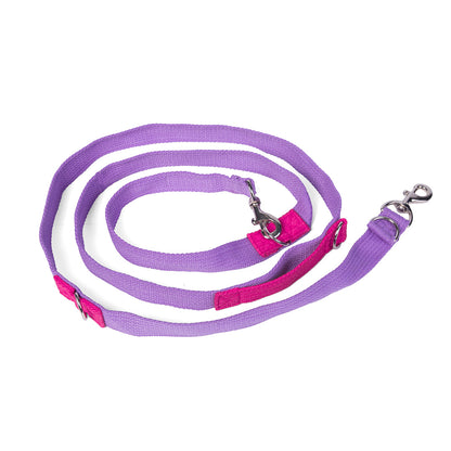 Let's Wag Multi purpose Dog Leash - Purple
