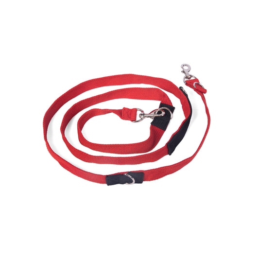 Let's Wag Multi purpose Dog Leash - Red