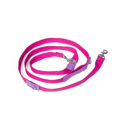 Let's Wag Multi purpose Dog Leash - Pink