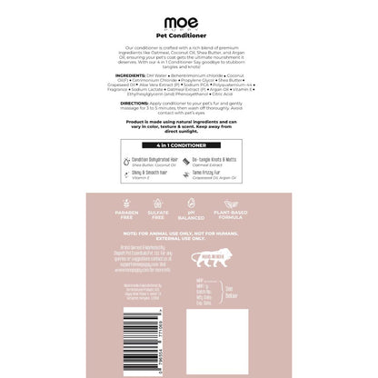 Moe Puppy 4 in 1 Conditioner - For Dogs & Cats