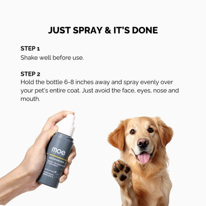 Moe Puppy Deodorizer Spray for Dogs and Cats