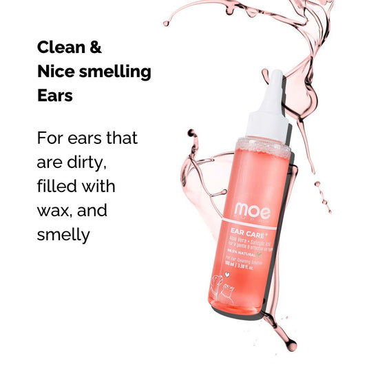 Moe Puppy Ear Care+ - For Dogs & Cats