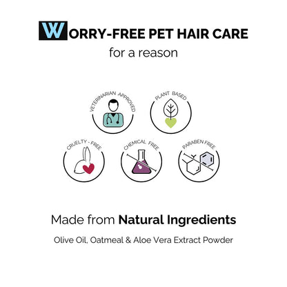 Moe Puppy Foam Wash Dry Shampoo for Cats - All Life Stages