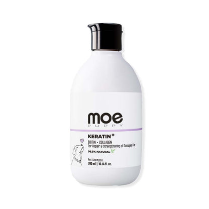 Moe Puppy Keratin+ Hairfall Shampoo - For Dogs & Cats