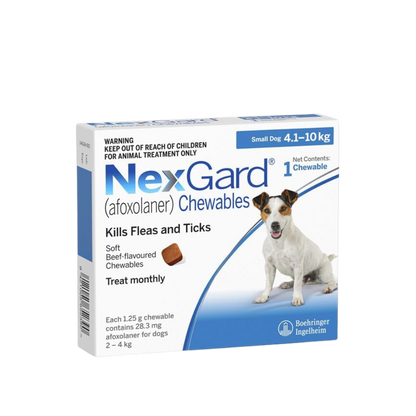 NEXGARD (4KG TO 10KG) DOG TABLET - Animeal