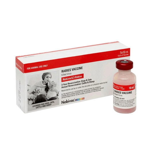 NOBIVAC RABIES [10 ML] - Animeal