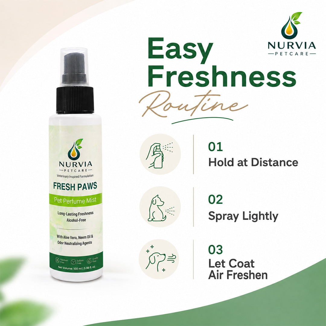 NURVIA Alcohol-Free Dog Perfume Mist by Nurvia Petcare | 100ml