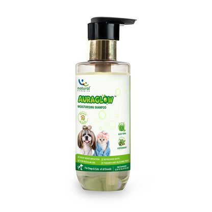 Pet natural remedies AURAGLOW MOISTURIZING SHAMPOO 175ml