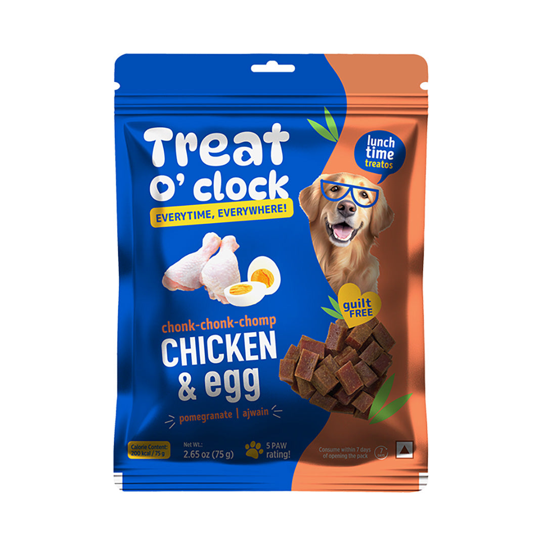 Pet natural remedies Treat o clock(chicken and egg)