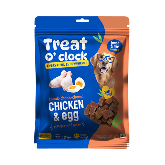 Pet natural remedies Treat o clock(chicken and egg)