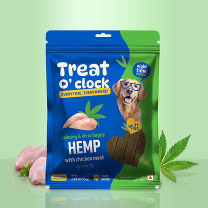 Pet natural remedies Treat o clock(hemp)