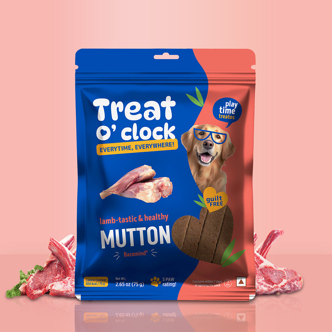 Pet natural remedies Treat o clock (mutton)