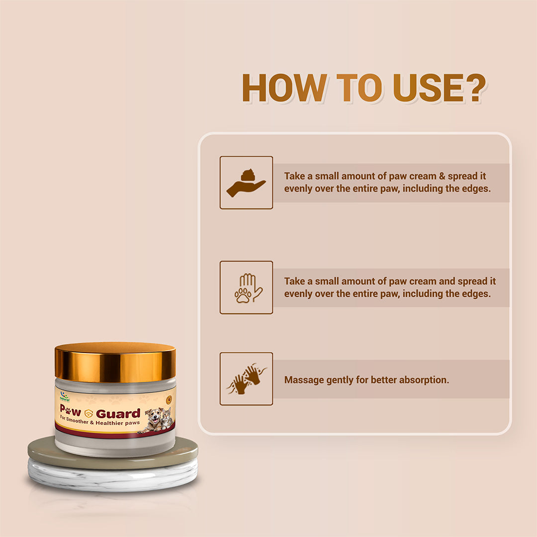 Pet natural remedies Paw butter