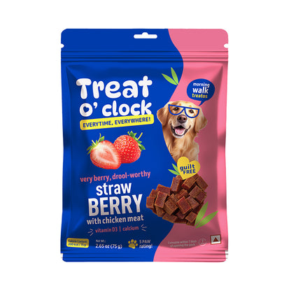 Pet natural remedies Treat o clock (strawberry)