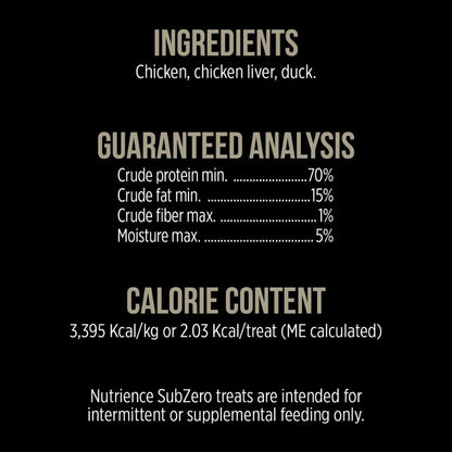 Nutrience Cat Freeze dried Chicken, Liver & Duck Treat- 30g