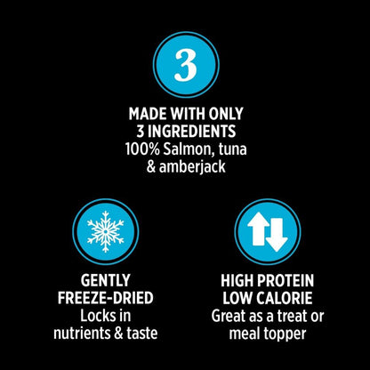 Nutrience Dog Freeze dried Salmon Tuna & Ambarjack Treat 70g