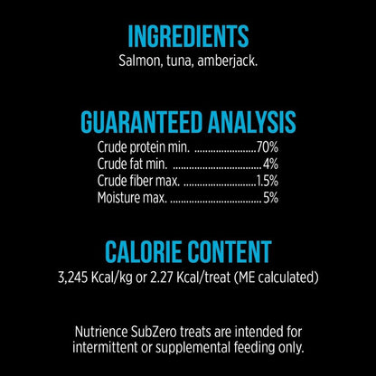 Nutrience Dog Freeze dried Salmon Tuna & Ambarjack Treat 70g