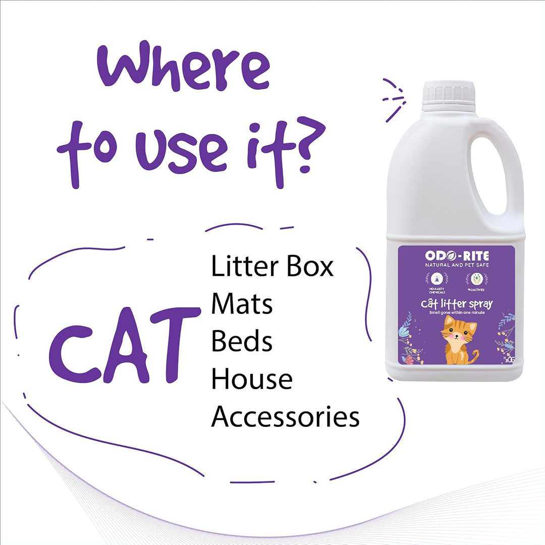 ODO-RITE Cat Litter Spary | 1000ml