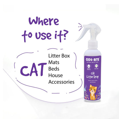 ODO-RITE Cat Litter Spary | 175ml