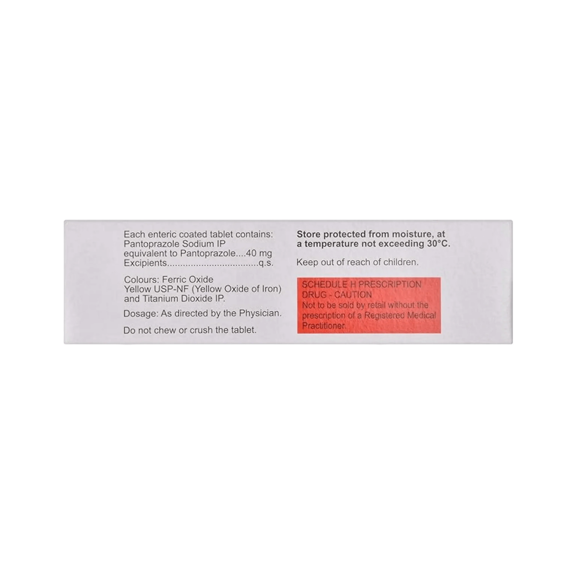 PAN 40MG TABLET - Animeal