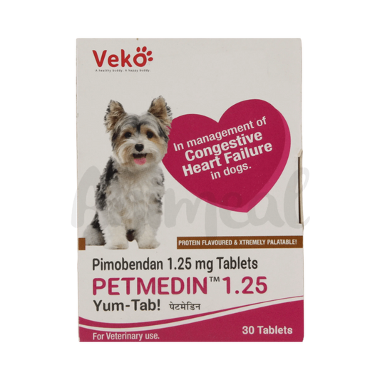 PETMEDIN 1.25 MG TABLET - Animeal
