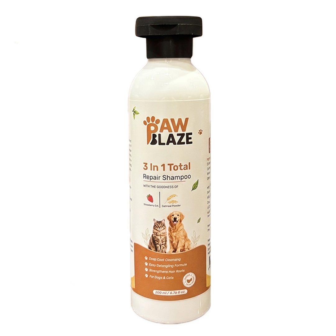 PawBlaze 3In1 Total Repair Shampoo(200Ml)