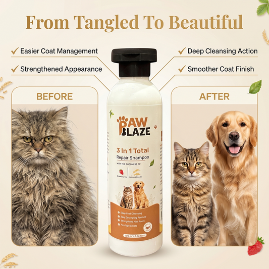 PawBlaze 3In1 Total Repair Shampoo(200Ml)