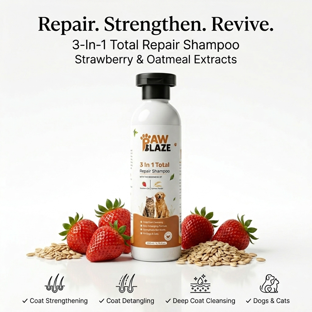 PawBlaze 3In1 Total Repair Shampoo(200Ml)