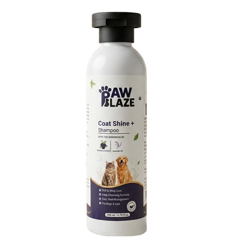 PawBlaze Coat Shine+ Shampoo(200Ml)